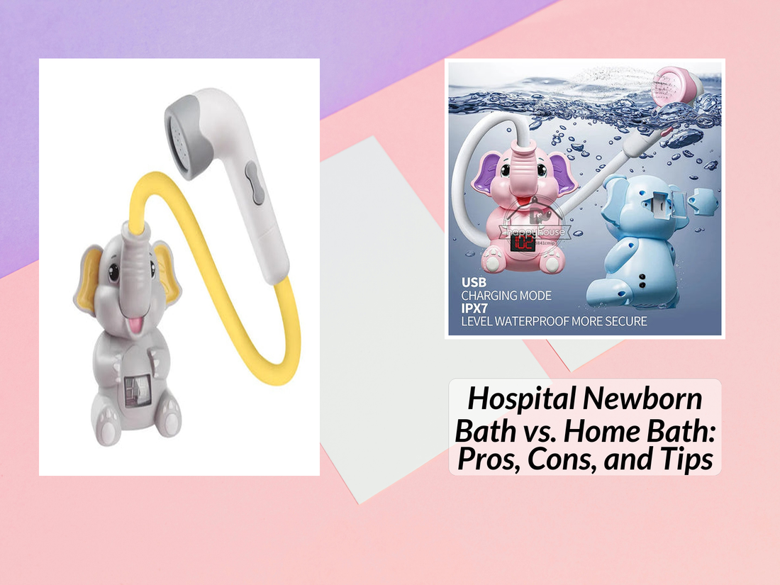 Hospital Newborn Bath vs. Home Bath: Pros, Cons, and Tips