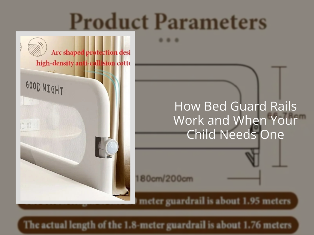 How Bed Guard Rails Work and When Your Child Needs One