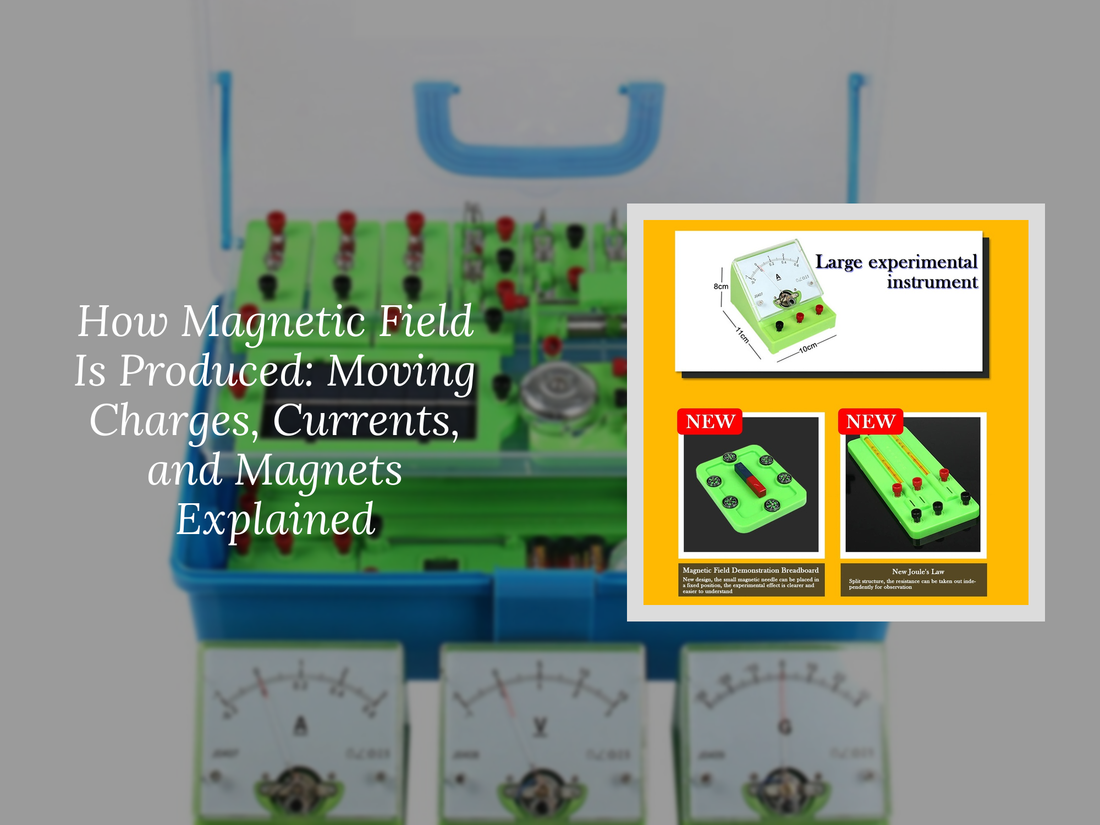 How Magnetic Field Is Produced: Moving Charges, Currents, and Magnets Explained