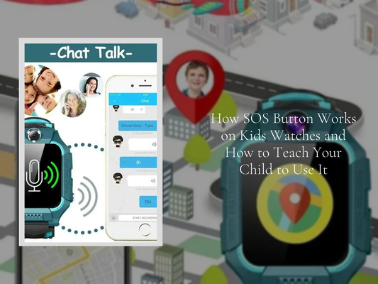 How SOS Button Works on Kids Watches and How to Teach Your Child to Use It