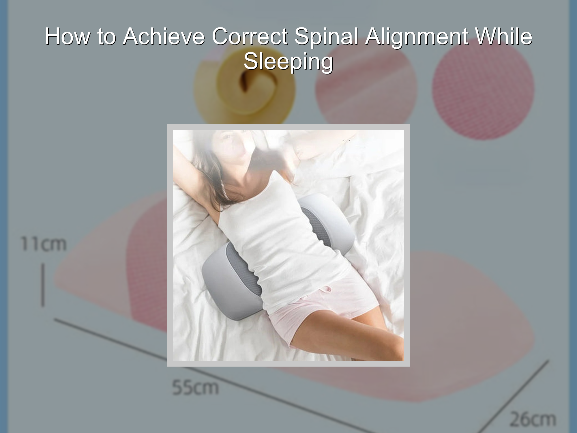 How to Achieve Correct Spinal Alignment While Sleeping – KentDO™ Mom & Baby