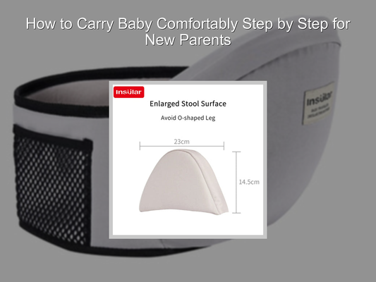 How to Carry Baby Comfortably Step by Step for New Parents