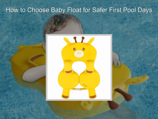 How to Choose Baby Float for Safer First Pool Days