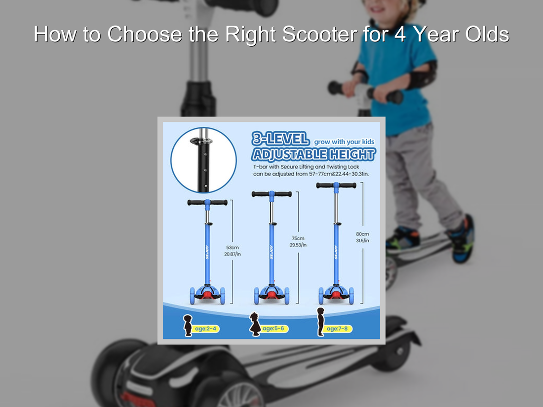 How to Choose the Right Scooter for 4 Year Olds
