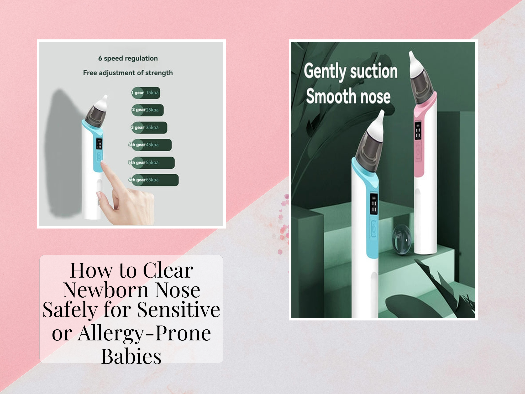 How to Clear Newborn Nose Safely for Sensitive or Allergy-Prone Babies ...