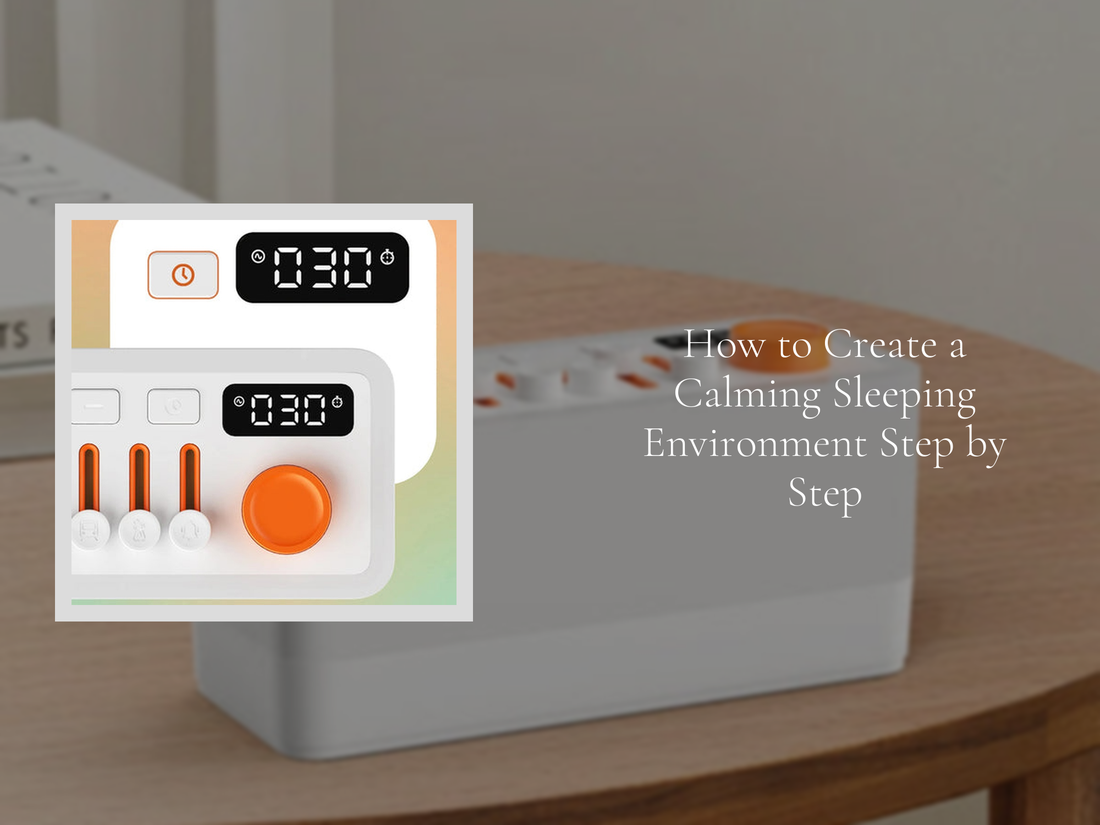 How to Create a Calming Sleeping Environment Step by Step
