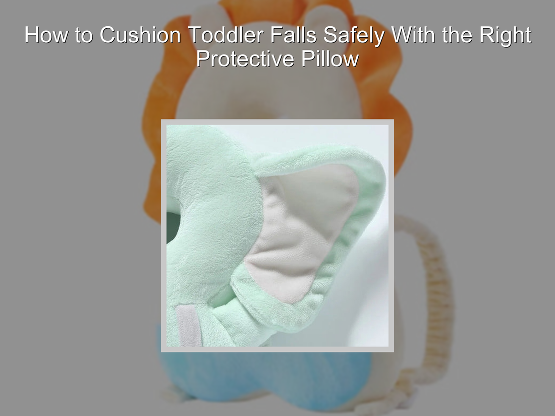 How to Cushion Toddler Falls Safely With the Right Protective Pillow