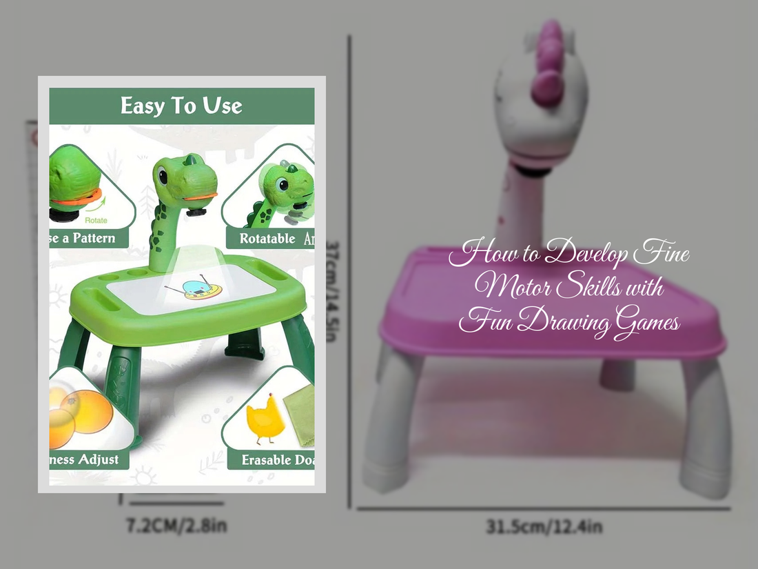 How to Develop Fine Motor Skills with Fun Drawing Games