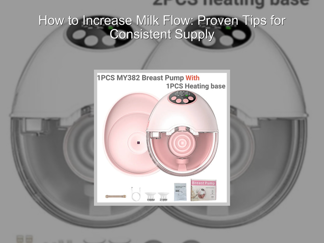 How to Increase Milk Flow: Proven Tips for Consistent Supply