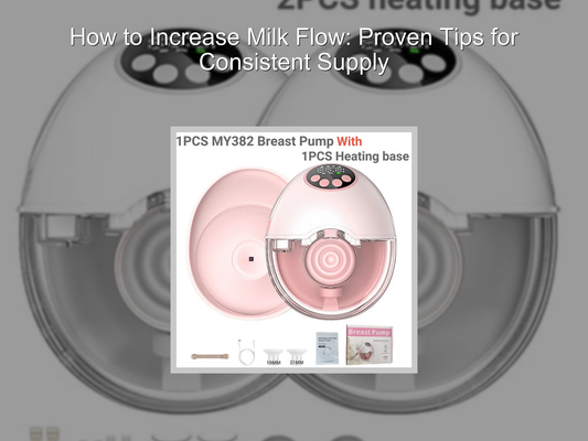 How to Increase Milk Flow: Proven Tips for Consistent Supply