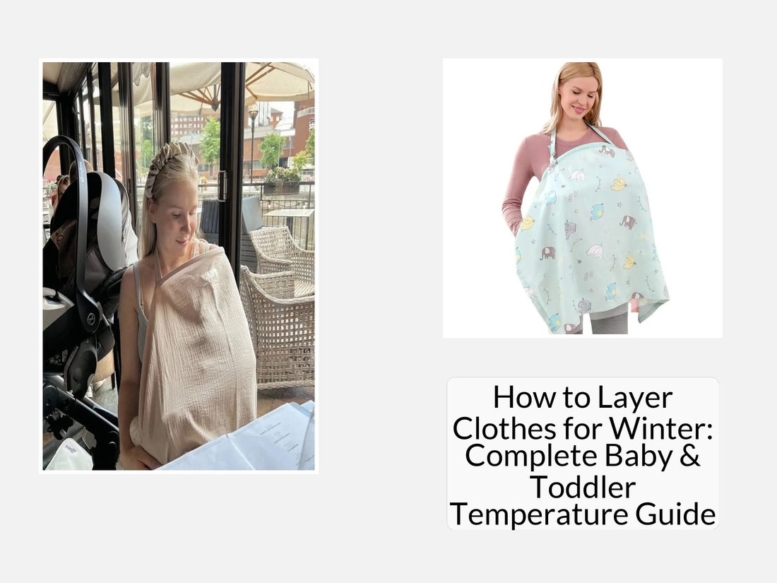 How to Layer Clothes for Winter: Complete Baby & Toddler Temperature Guide