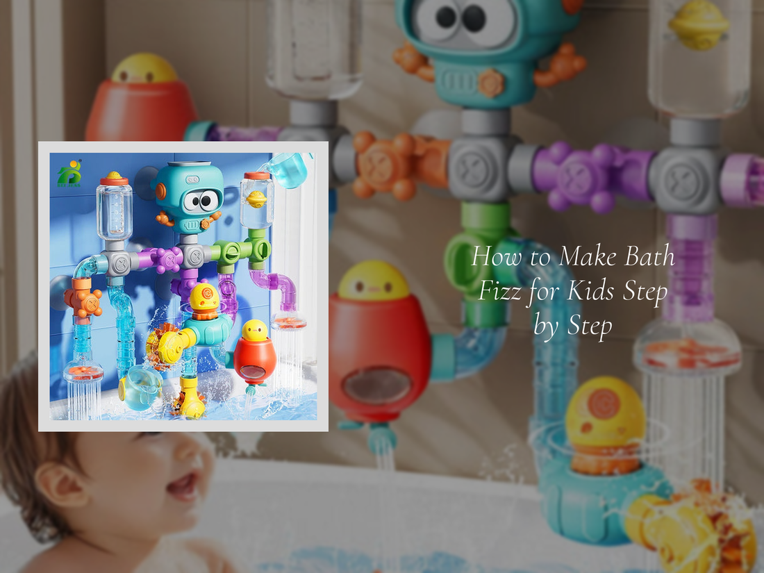 How to Make Bath Fizz for Kids Step by Step