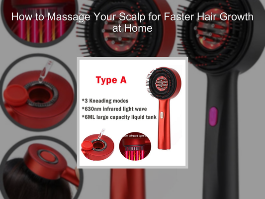 How to Massage Your Scalp for Faster Hair Growth at Home