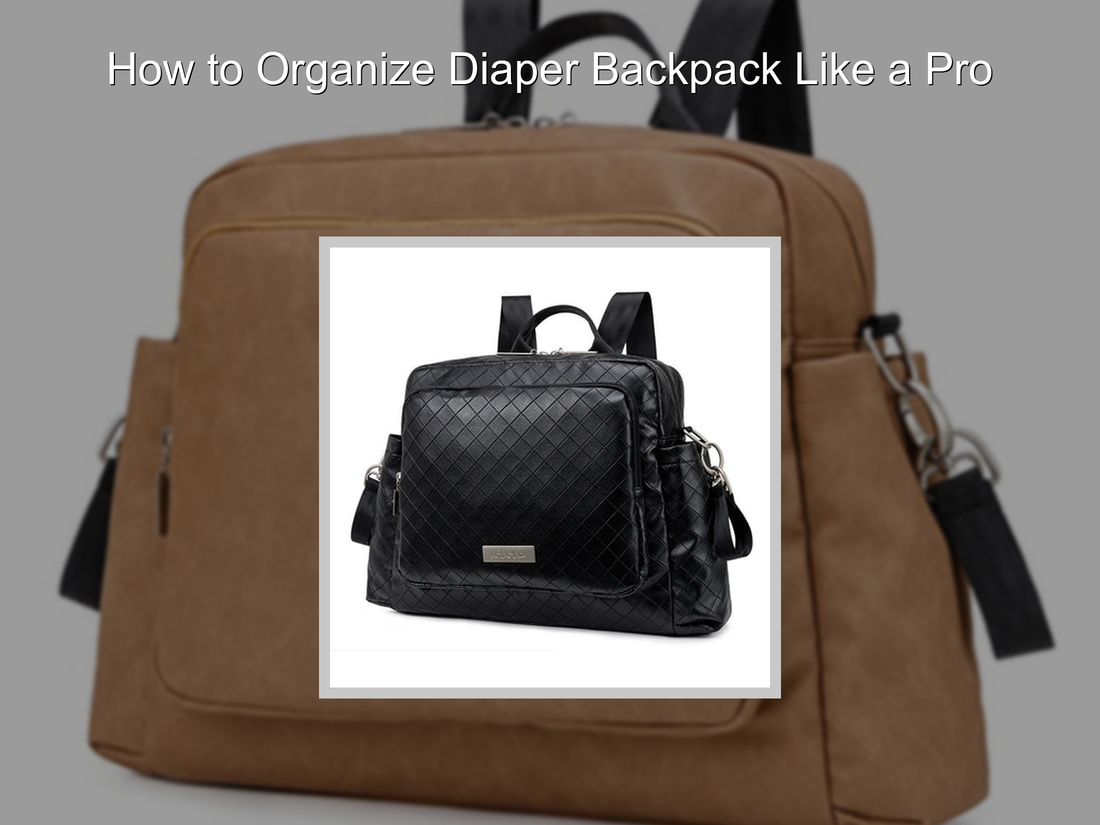 How to Organize Diaper Backpack Like a Pro