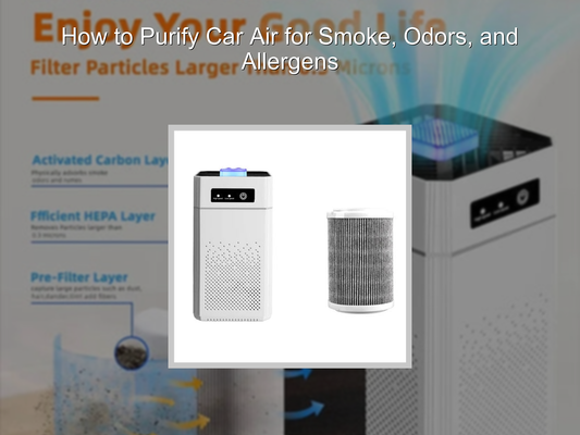 How to Purify Car Air for Smoke, Odors, and Allergens
