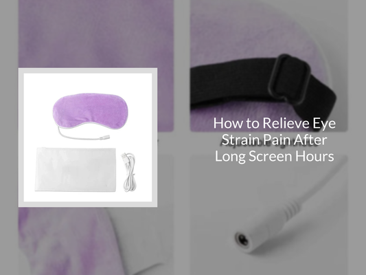 How to Relieve Eye Strain Pain After Long Screen Hours