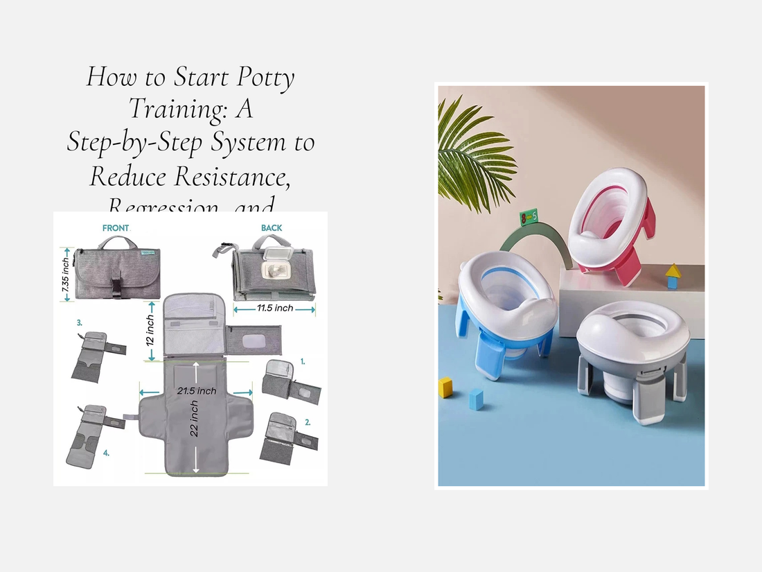 How to Start Potty Training: A Step-by-Step System to Reduce Resistance, Regression, and Accidents
