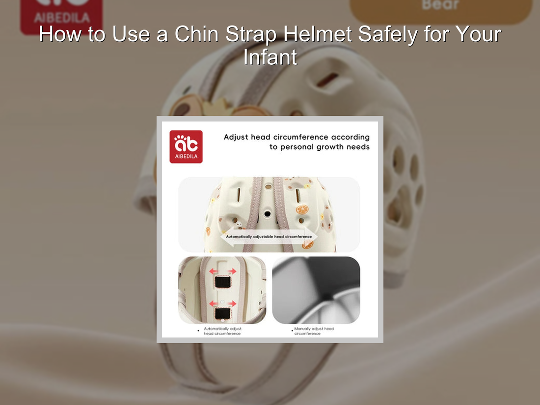 How to Use a Chin Strap Helmet Safely for Your Infant
