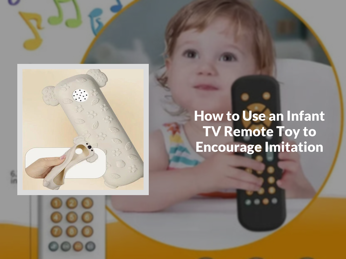 How to Use an Infant TV Remote Toy to Encourage Imitation