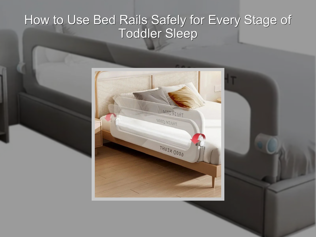 How to Use Bed Rails Safely for Every Stage of Toddler Sleep