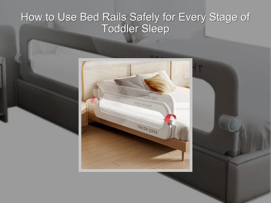 How to Use Bed Rails Safely for Every Stage of Toddler Sleep