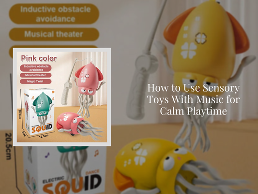 How to Use Sensory Toys With Music for Calm Playtime