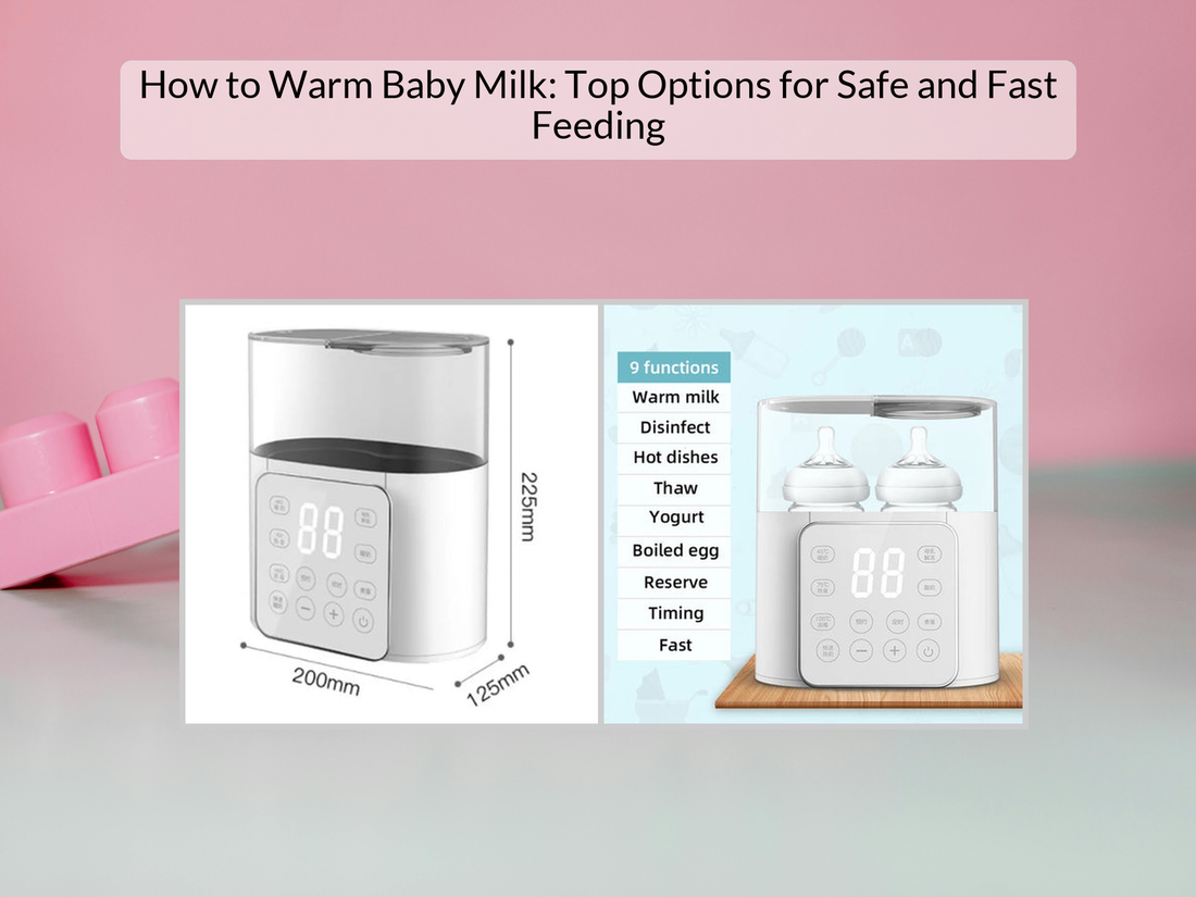 How to Warm Baby Milk: Top Options for Safe and Fast Feeding