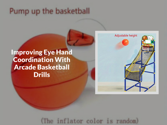 Improving Eye Hand Coordination With Arcade Basketball Drills