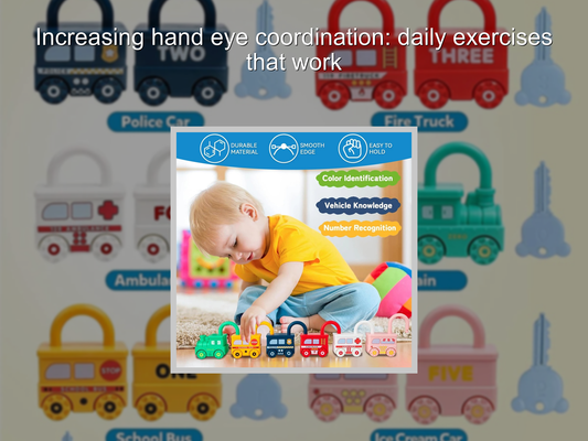 Increasing hand eye coordination: daily exercises that work