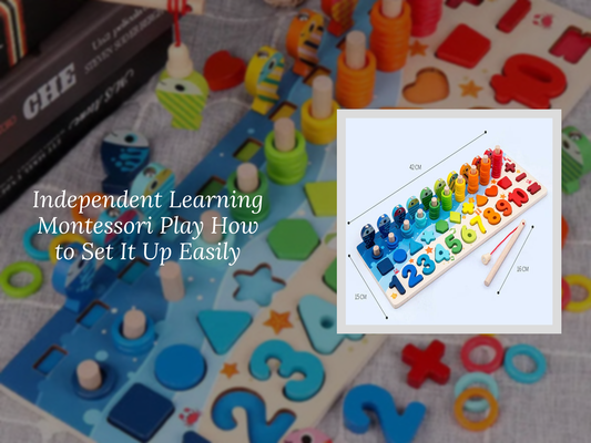 Independent Learning Montessori Play How to Set It Up Easily