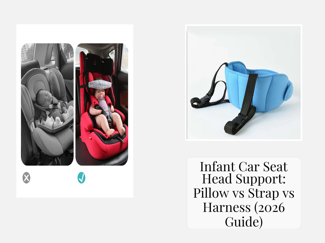 Infant Car Seat Head Support: Pillow vs Strap vs Harness (2026 Guide)