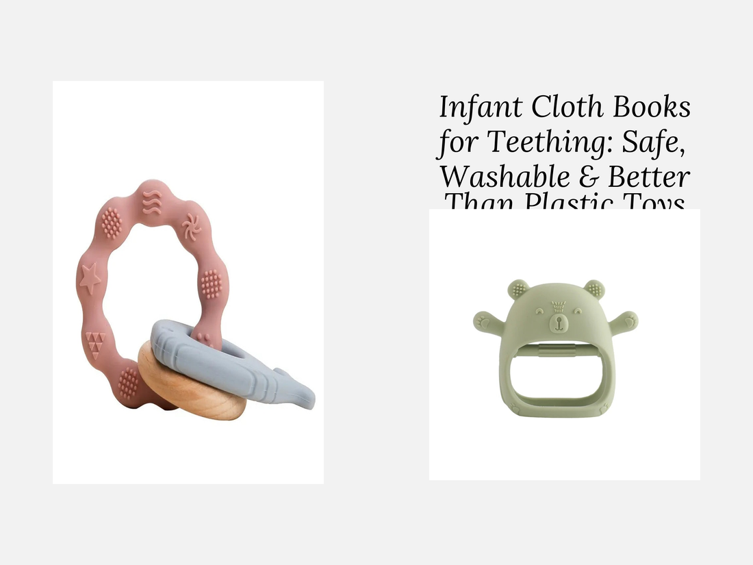 Infant Cloth Books for Teething: Safe, Washable & Better Than Plastic Toys