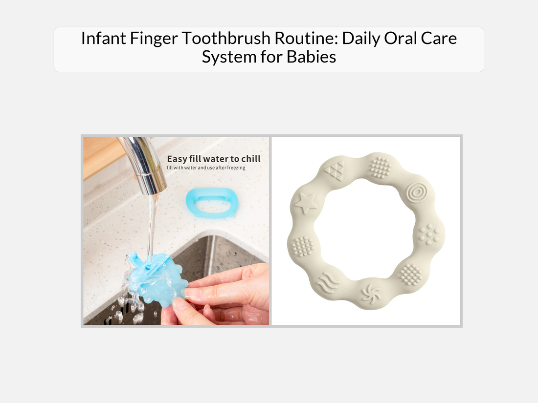 Infant Finger Toothbrush Routine: Daily Oral Care System for Babies