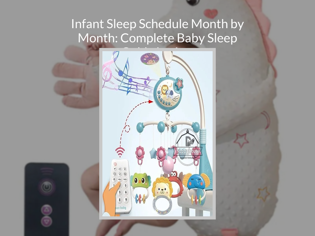 Infant Sleep Schedule Month by Month: Complete Baby Sleep Guide by Age