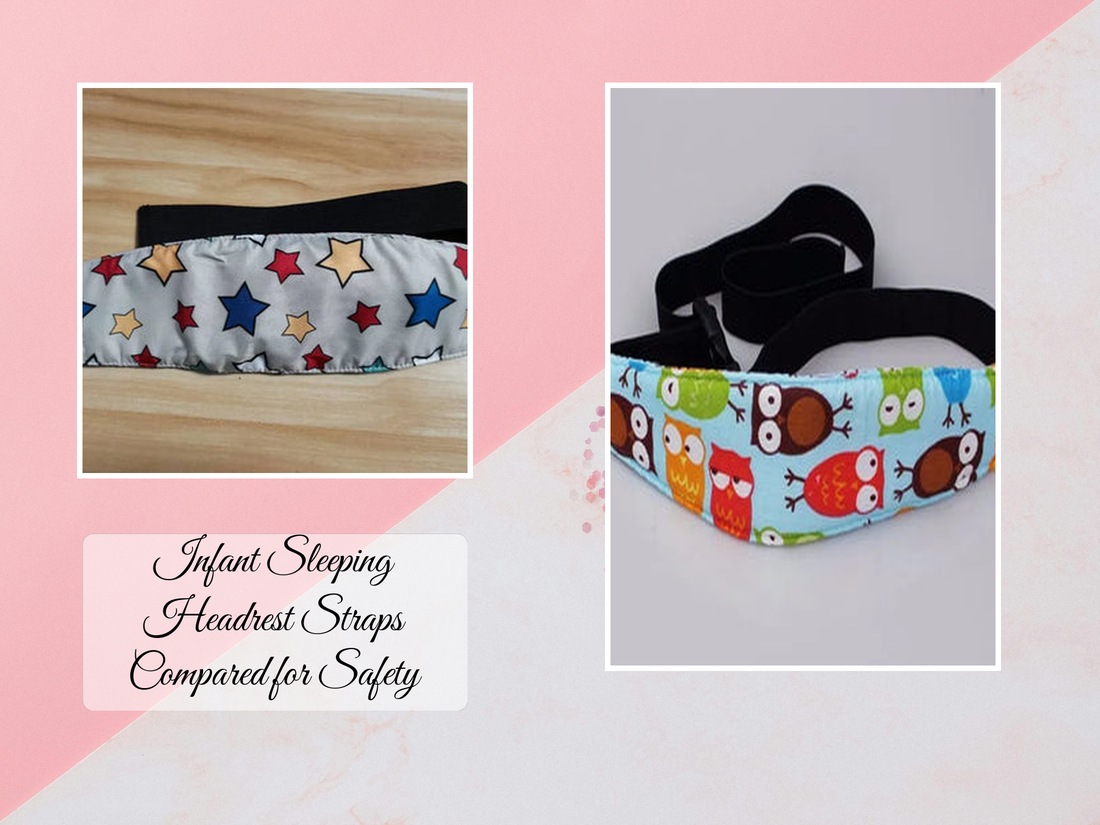 Infant Sleeping Headrest Straps Compared for Safety