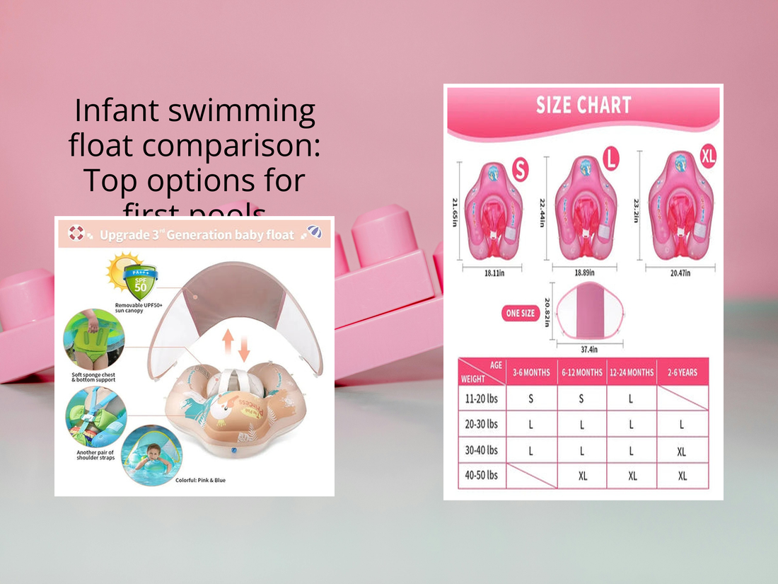 Infant swimming float comparison: Top options for first pools