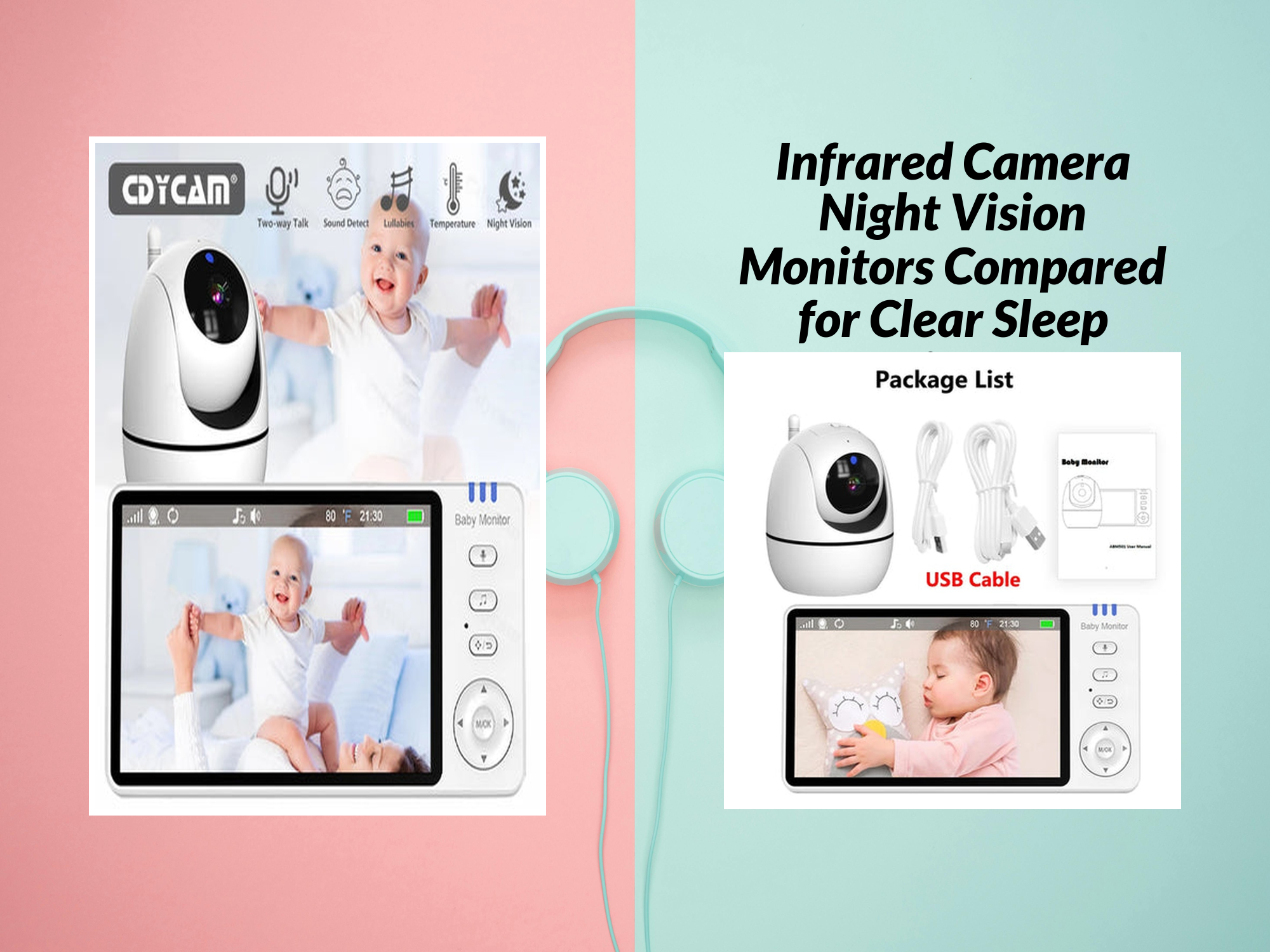 Baby Unit Vision Baby Monitor Night Vision Comparison: Which Looks Clearest? – KentDO ...