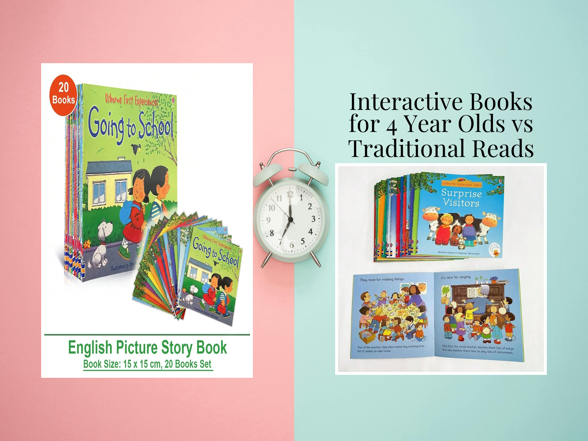 Interactive Books for 4 Year Olds vs Traditional Reads – KentDO™ Mom & Baby