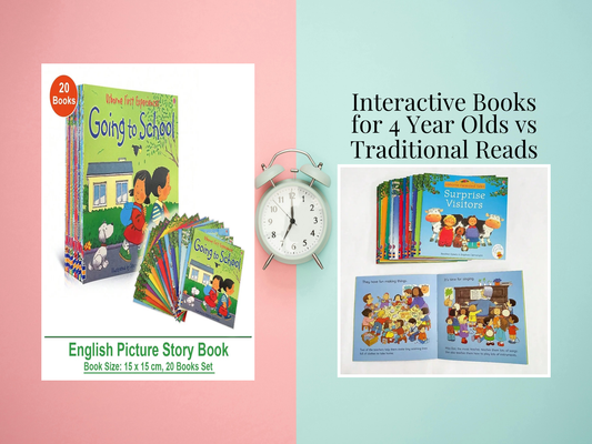 Interactive Books for 4 Year Olds vs Traditional Reads