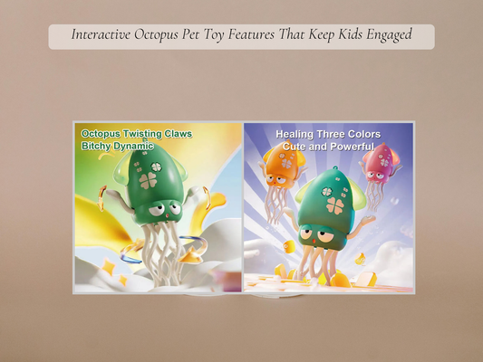 Interactive Octopus Pet Toy Features That Keep Kids Engaged