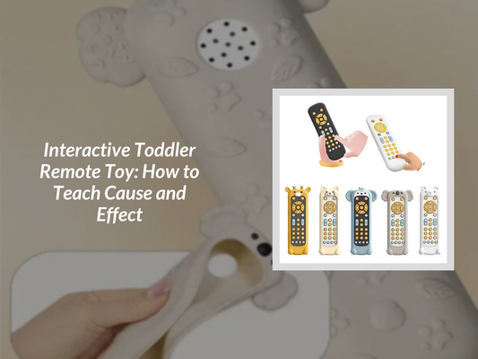 Interactive Toddler Remote Toy: How to Teach Cause and Effect