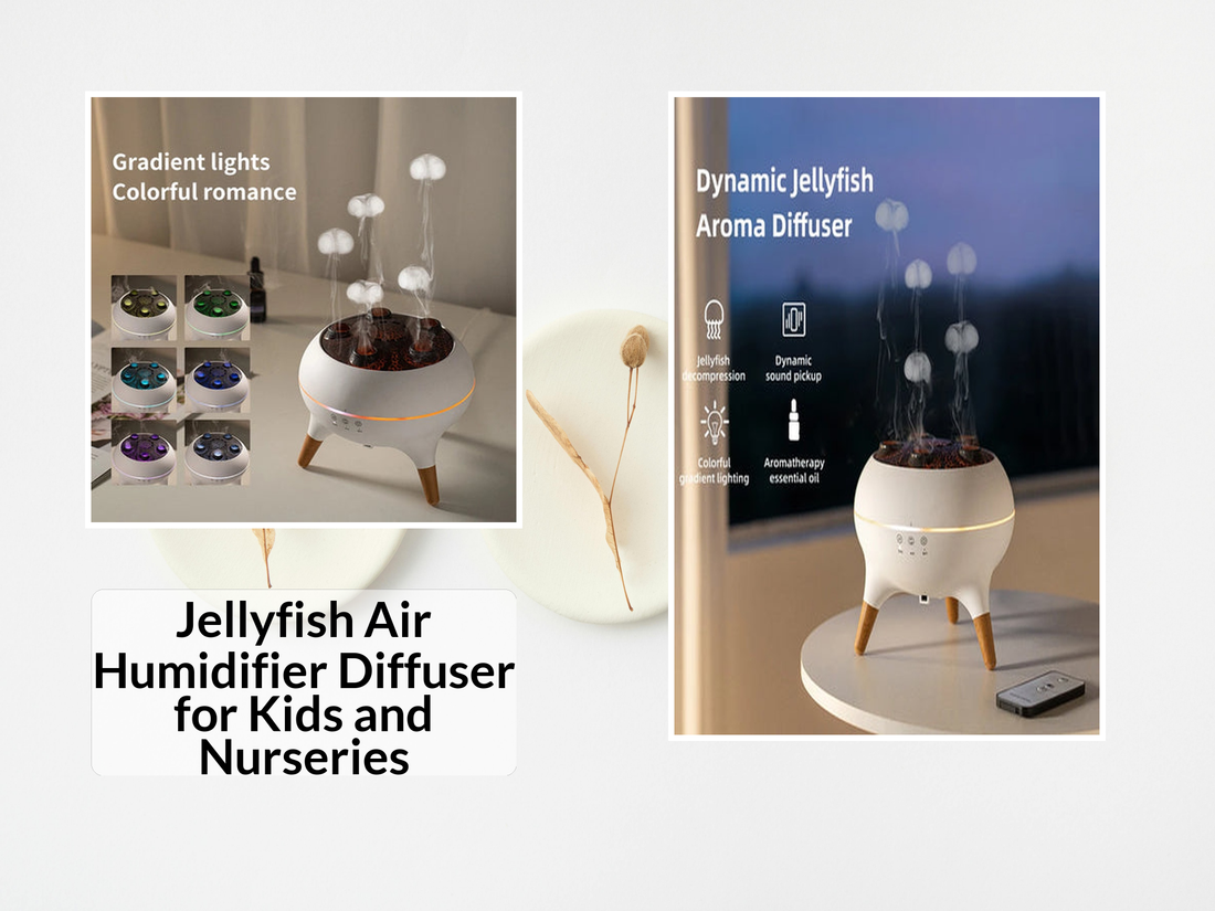 Jellyfish Air Humidifier Diffuser for Kids and Nurseries