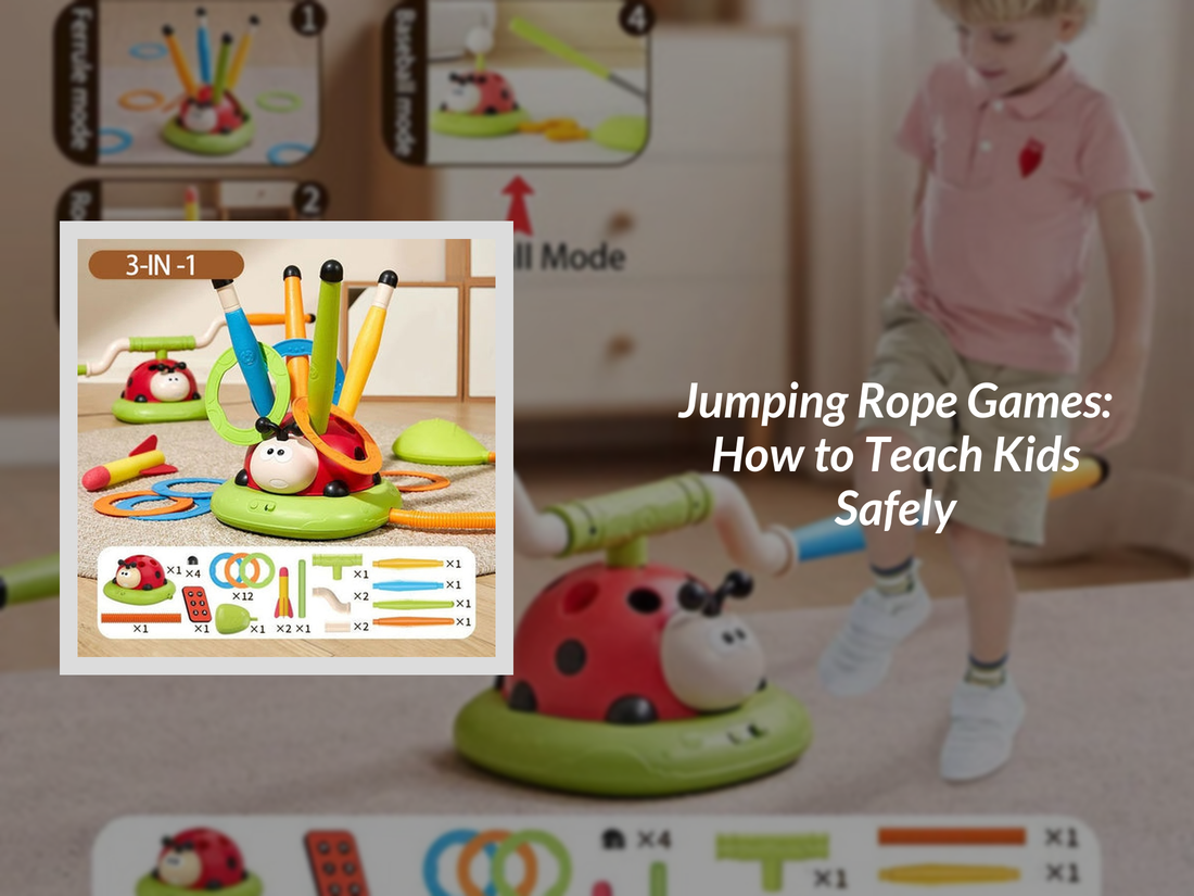 Jumping Rope Games: How to Teach Kids Safely