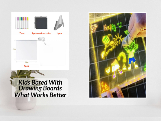 Kids Bored With Drawing Boards What Works Better