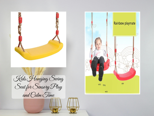 Kids Hanging Swing Seat for Sensory Play and Calm Time