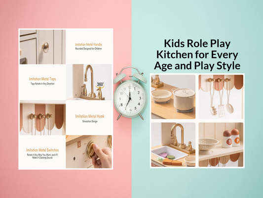 Kids Role Play Kitchen for Every Age and Play Style