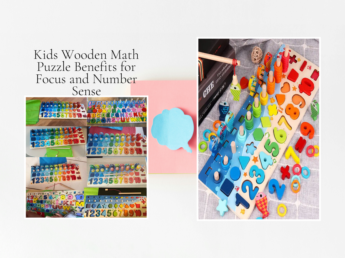 Kids Wooden Math Puzzle Benefits for Focus and Number Sense