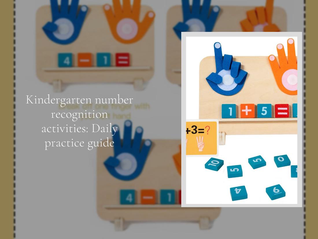 Kindergarten number recognition activities: Daily practice guide
