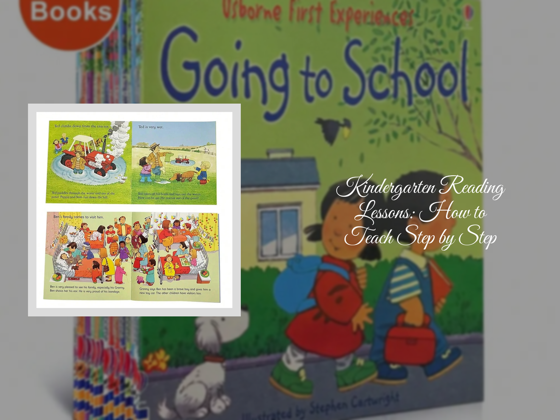 Kindergarten Reading Lessons: How to Teach Step by Step