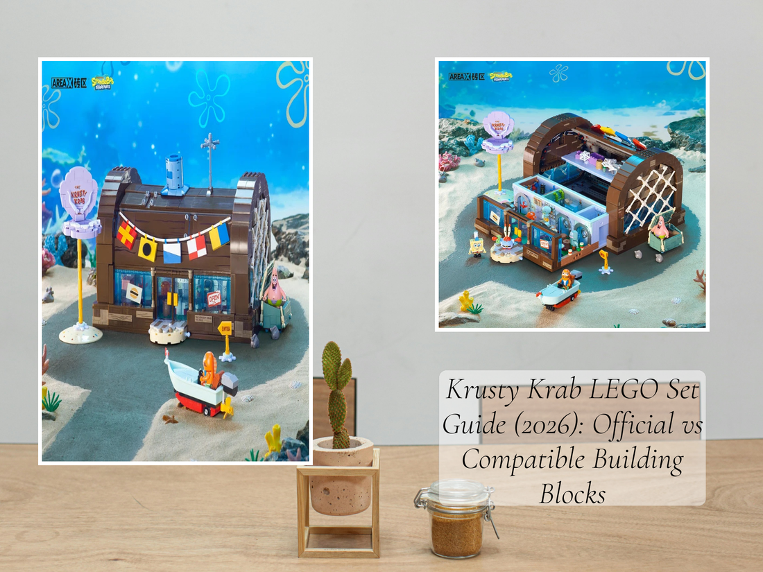 Krusty Krab LEGO Set Guide (2026): Official vs Compatible Building Blocks